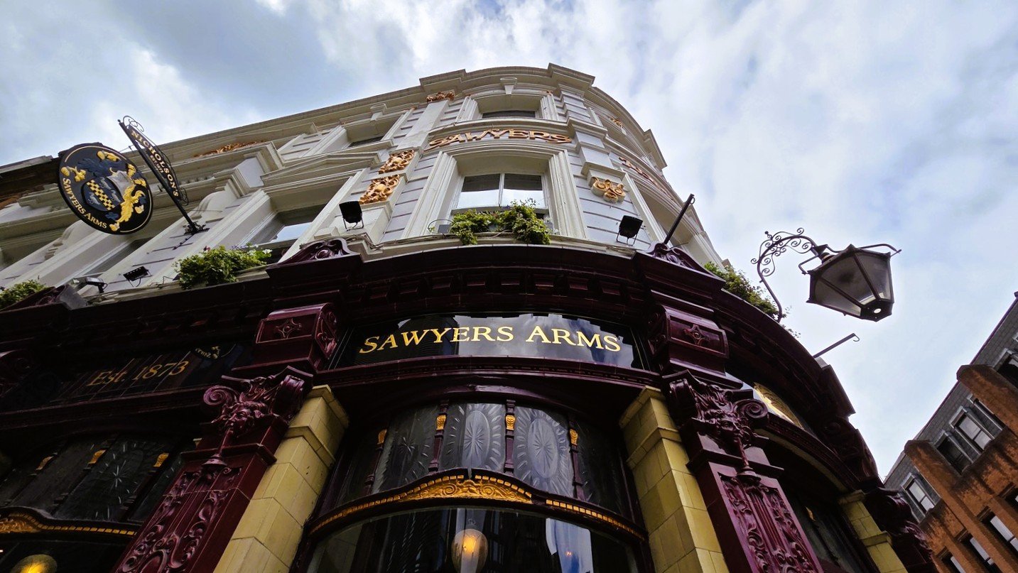 Dove si trova il Sawyers Arms a Manchester